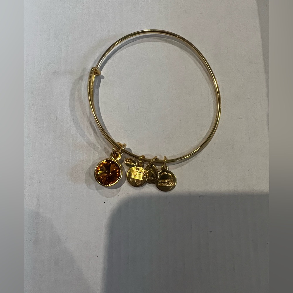 Alex and Ani November Birthstone Bangle Bracelet